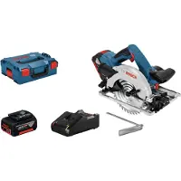Bosch AKKURUNDSAV GKS 18V-57 G 2X4AH GAL18V-40