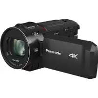 Panasonic HC-VX3 - Videokamera - 4K - 8.57 MP - 24x optisk zoom - flashkort - Wi-Fi - sort