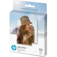 HP Sprocket 2x3 Premium Zink Sticky-Back Photo Paper, 100 ark – Peel & Stick, smudsbestandigt til Sprocket-printere