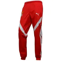 Puma Ghana Træningsbukser Pre Match Woven Africa Cup of Nations 2025 - Rød/Hvid, størrelse Medium