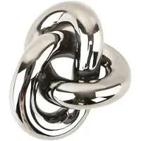 Cooee Design Knot Table large dekoration Light Silver