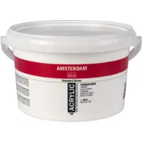 Amsterdam Standard Series akrylspand Titanium White 105