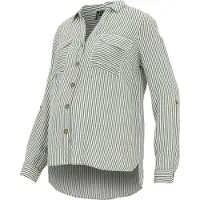 Vero moda Bumpy Maternity Skjorte Med Lange ærmer