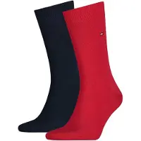 Tommy Hilfiger Sokker natblå / rød