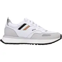 HUGO BOSS Sneaker low 'Jonah' lysebrun / lysegrå / sort / hvid