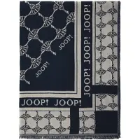 JOOP! Sjal natblå / greige