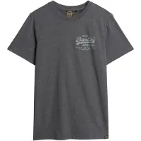 Superdry Bluser & t-shirts 'Heritage' lysegrå / mørkegrå