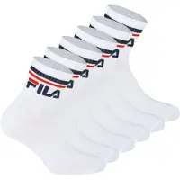 FILA Sportssokker navy / blodrød / hvid