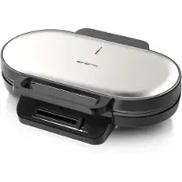Emerio WM-123356, 10 vaffel/vafler, Hjerte (form), Sort, 14 cm, 1200 W, Bisphenol A (BPA)