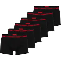 HUGO Boksershorts lys rød / sort