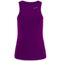 Winshape Sportsoverdel 'AET134LS' mørkelilla / hvid