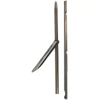 Epsealon Sandvik Tahitian 6´ Single Barb 25 Mm Spydskaft