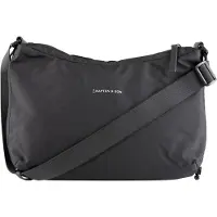 Kapten & Son Skuldertaske 'Skara Small' sort / hvid
