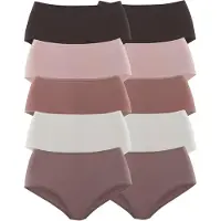 Petite fleur Slip grå / lysviolet / mørk pink / sort