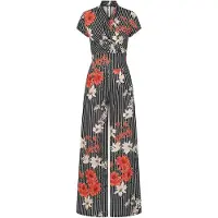 HotSquash Jumpsuit blandingsfarvet / sort