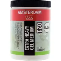 Amsterdam Extra heavy gel medium gloss 021 (krukke)