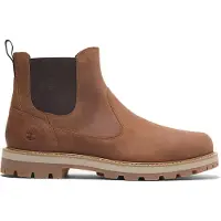 Timberland Timberlandtil mænd. TB0A6A4WEM61 Britton Road chelsea boots i brunt læder (42), Fast, Ingen, Casual, Bæredygtig