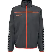 Hummel Træningsjakke 'Authentic' grå / antracit / orange / sort