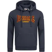 Lonsdale Sweatshirt 'Classic' navy / orange / bordeaux