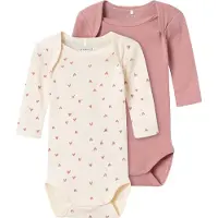 Name it Body l/æ - Noos - NbfBody - 2 pak - Buttercream - - 56 - Body L/Æ