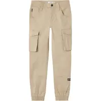 Name it Bukser - Noos - Cargo - NkmRyan - Oxford Tan - - 16 år (176) - Bukser - Bomuld