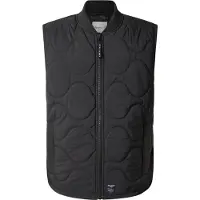 Pepe Jeans Pepe Jeanstil mænd. PM403069 Manu-vest sort (XL), Casual, Polyester