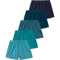 H.I.S. Boksershorts blå / turkis / petroleum