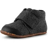 Woden Hjemmesko - Kim - Filt - Dark Grey Melange - - 23 - Begyndersko