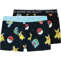 Name it Underbukser 'Asgar Pokemon' blå / blandingsfarvet / sort