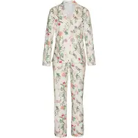 LASCANA Pyjamas blandingsfarvet / naturhvid