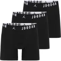 Jordan Boksershorts 'FLIGHT' grå / sort / hvid