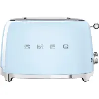 Smeg TSF01PBEU Brødrister 2 skiver pastelblå