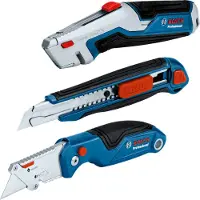 Bosch Powertools Bosch KNIVSÆT 3 DELE FOLDEKNIV FASTKNIV 18MM