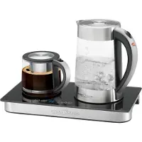 ProfiCook PC-TKS 1056 - Te/kaffemaskine/kedel - 1.7 liter - 2.3 kW - rustfri stål glas