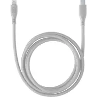 Cellularline Soft-kabel - MFi-certificeret USB-C til Lightning-kabel 1,2 m (grå)