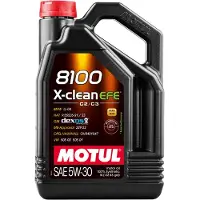 Motul 8100 X-clean Efe C2/c3 5w30 Car 5l Motorolie