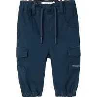 Name it Cargobukser - NbmBen - Navy Blazer - - 68 - Bukser - Bomuld