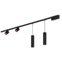 Philips Perifo Lige Basesæt Til Loftsmontering (2 Spots, 2 Pendellamper)