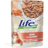 Life Cat Natural Økonomipakke: 24 x 70 g Adult - Tun med laks