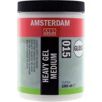 Taidepiste Heavy gel medium gloss 015, krukke