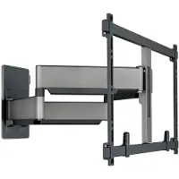 Vogel's Elite TVM 5855 - XL - monteringssæt (vægmontering) - fuld bevægelse - for fladt panel - sort - skærmstørrelse: 55-100