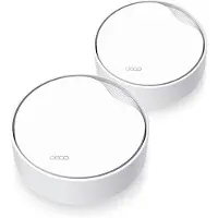 TP-LINK Deco X50 2-Pack | WiFi Router | Mesh, AX3000, Dual Band, OFDMA, MU-MIMO, 3x RJ45 1000Mb/s