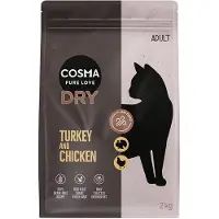 Cosma tørfoder Kalkun og Kylling - 2 kg