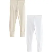 Next Leggings beige / hvid