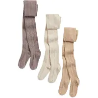 Next Strømpebukser ecru / mørkebeige / taupe