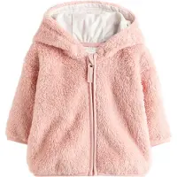 Next Fleecejakke gammelrosa