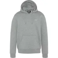 Schott NYC Sweatshirt 'Casual2' grå / rød / hvid