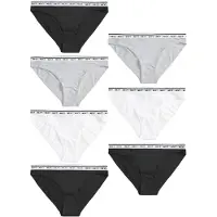 Next Slip grå-meleret / sort / hvid