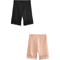 Next Shapingslip lyserød / sort