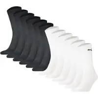 Puma Sportssokker sort / hvid